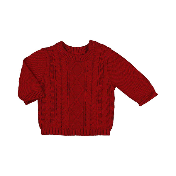 Mayoral Newborn Boy Cable Knit Sweater