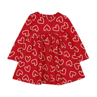Mayoral Baby Girl Heart Print Knit Dress