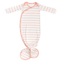 Copper Pearl Newborn Knotted Gown - Lainey