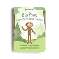 Slumberkins Inc. - Maple Bigfoot Kin + Copes With Hurt Feelings Board Book