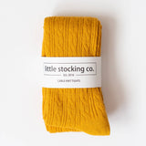 Little Stocking Co. Marigold Cable Knit Tights