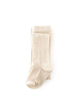 Little Stocking Co. Cable Knit Tights - Vanilla