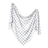 Copper Pearl Knit Swaddle Blanket - Ledger