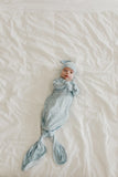 Copper Pearl Newborn Knotted Gown - Lennon