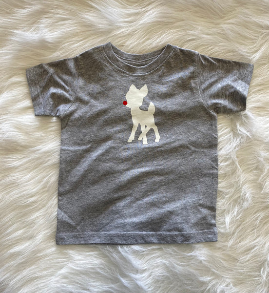 Lovie Apparel Red-Nosed Reindeer Toddler & Youth T-Shirt