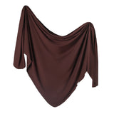 Copper Pearl Knit Swaddle Blanket - Moose