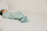 Copper Pearl Knit Swaddle Blanket - Emerson