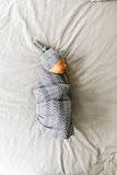 Copper Pearl Knit Swaddle Blanket - Canyon