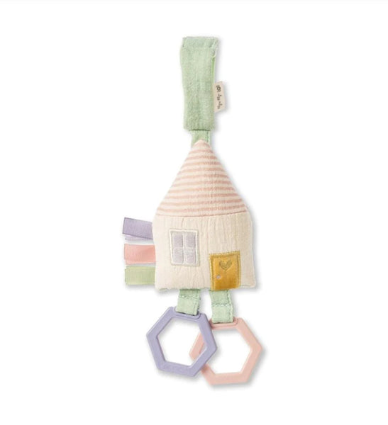 Bitzy Bespoke Ritzy Jingle Attachable Travel Toy - Cottage