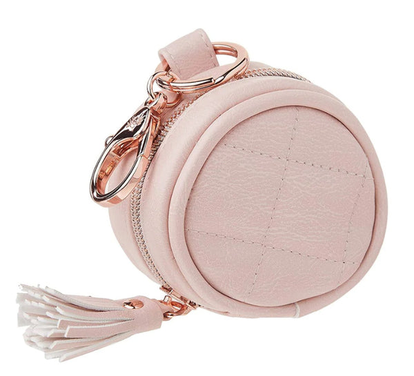 Diaper Bag Charm Pod Keychain - Blush