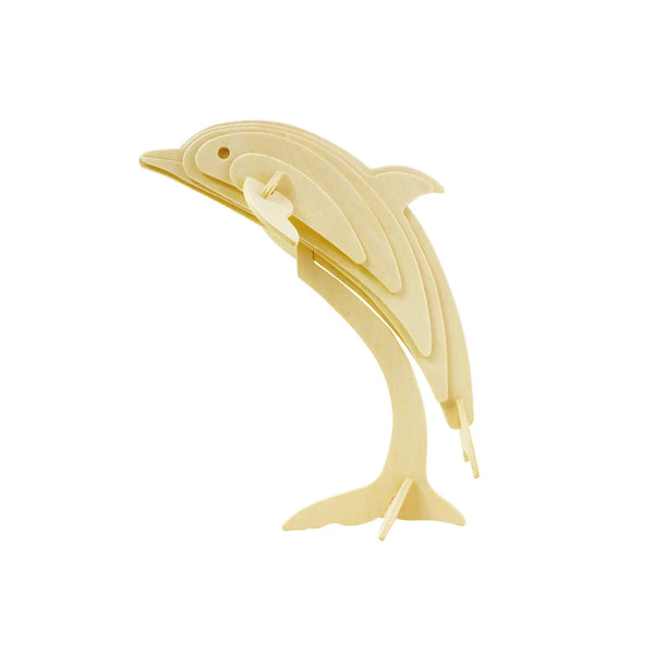 Hands Craft 3D Wooden Puzzle - Dolphin