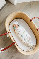 Copper Pearl Knit Swaddle Blanket - Ace