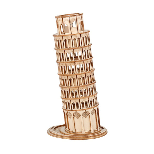 Hands Craft 3D Wooden Puzzle - Leaning Tower of Pisa