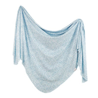 Copper Pearl Knit Swaddle Blanket - Lennon