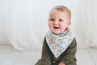 Copper Pearl Bandana Bibs - Bison Collection