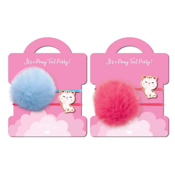 Girl Nation Pony Tail Whimsy - Sweet Kitty