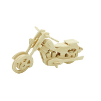 Hands Craft 3D Wooden Puzzle - Motorcycle