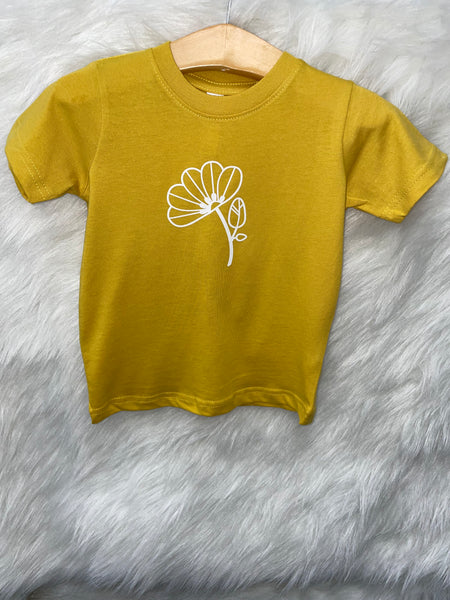 Lovie Apparel Flower Toddler Graphic T-Shirt