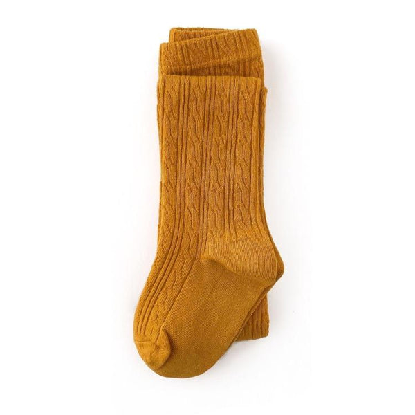 Little Stocking Co. Marigold Cable Knit Tights